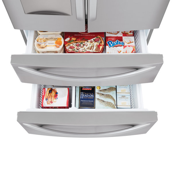 LG 36" French Door Refrigerator 29 cu. ft. Refrigerator & Reviews Wayfair